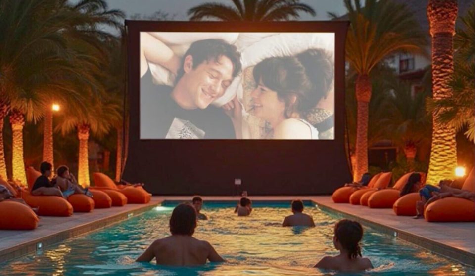 Watch A Movie While Floating Inside a Pool At India&#8217;s First Dive-In Cinema Event