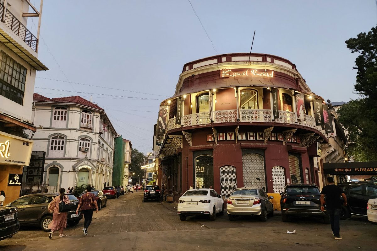 A street in the Kala Ghoda neighbourhood