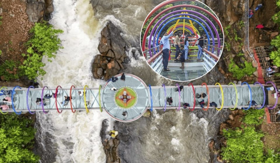 Maharashtra&#8217;s First Glass Bridge Opens Over The Napne Waterfall- And It Is Only A Road Trip Away From Mumbai