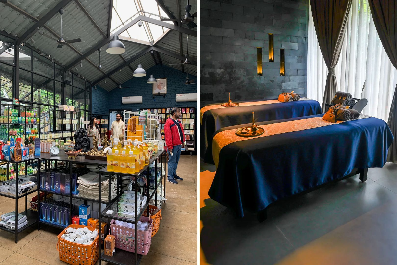 Kaivaladhyam and Tattva Spa in Lonavala collage