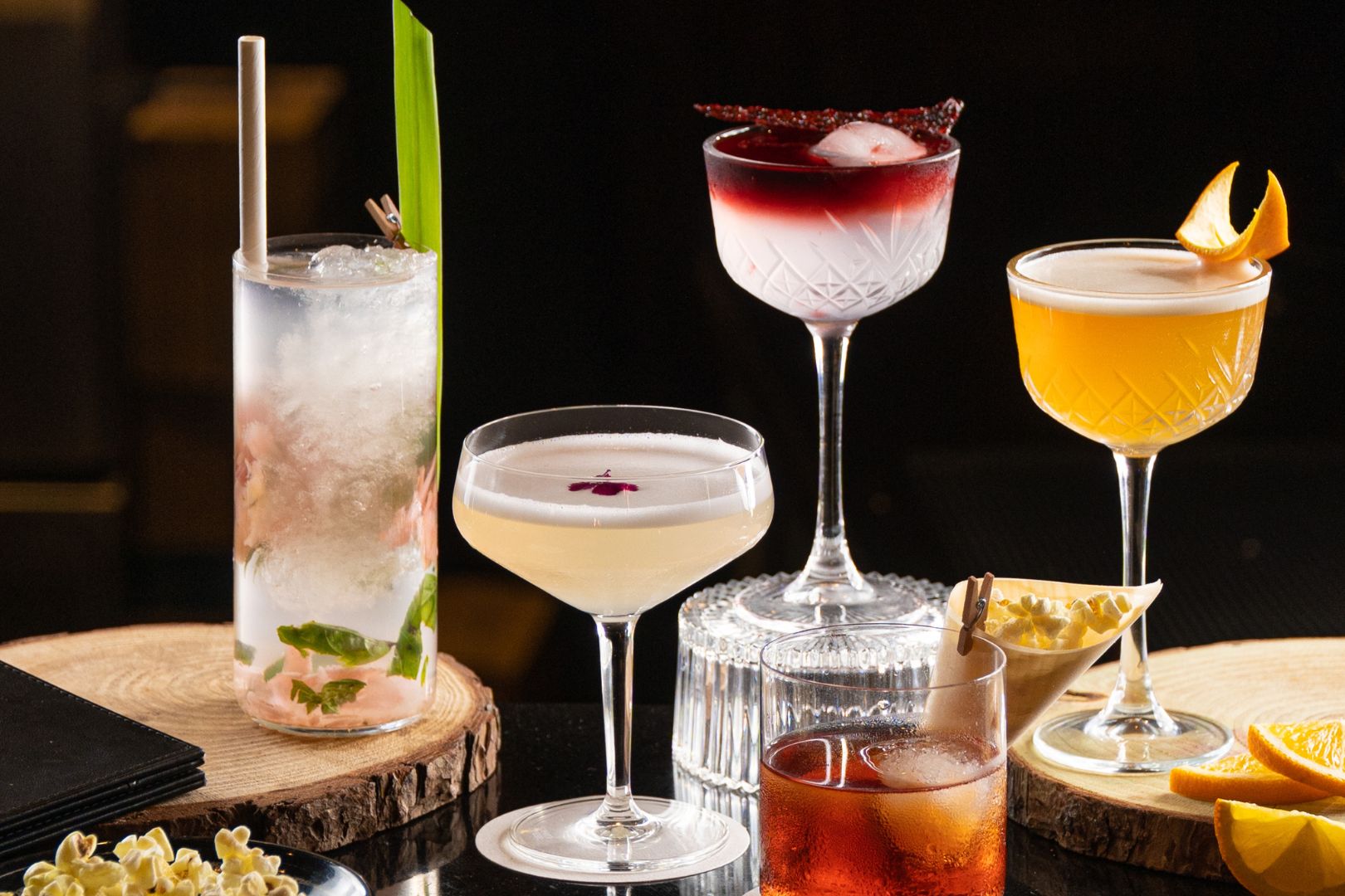 Sofitel Oktoberfest at le Bar Diamantaire - a variety of drinks showcased