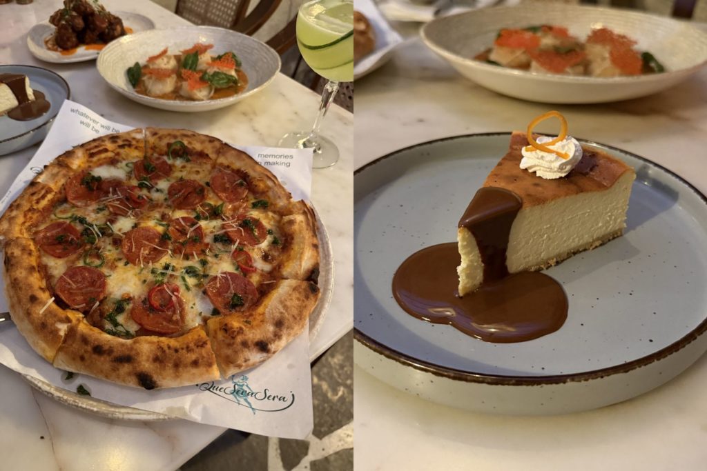 que sera sera mumbai menu