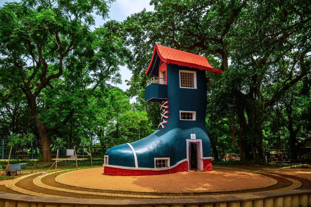 Old Woman Shoe at Kamala Nehru Park