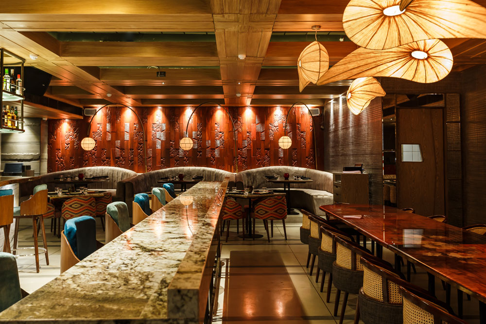 Yazu pan asian supper club, lower parel