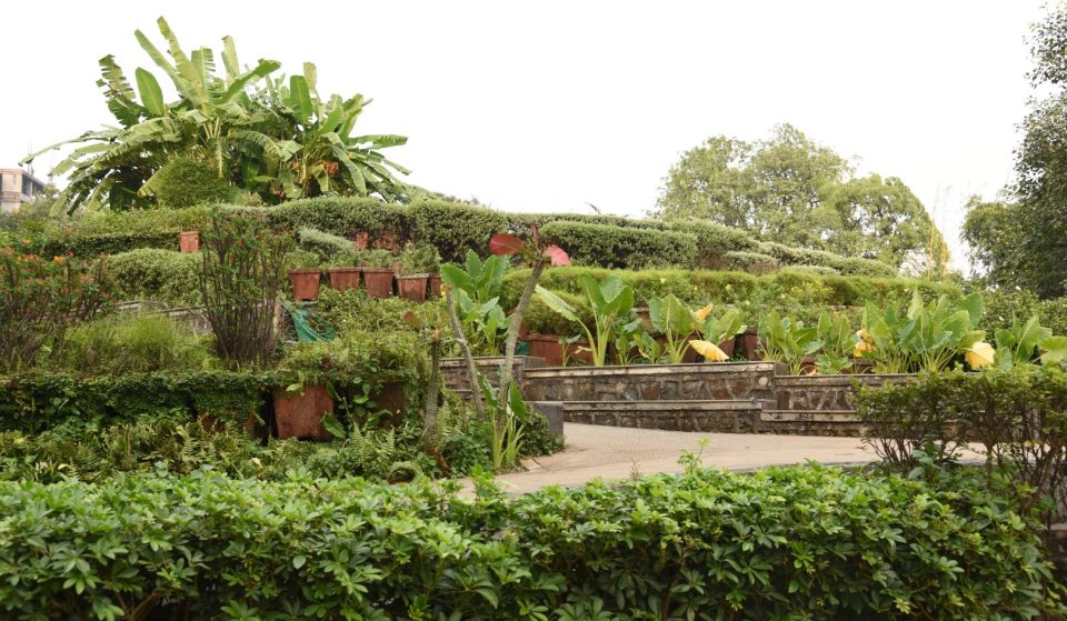 This 145 years old park literally floats atop a colonial water tank and offers magnificent sea views