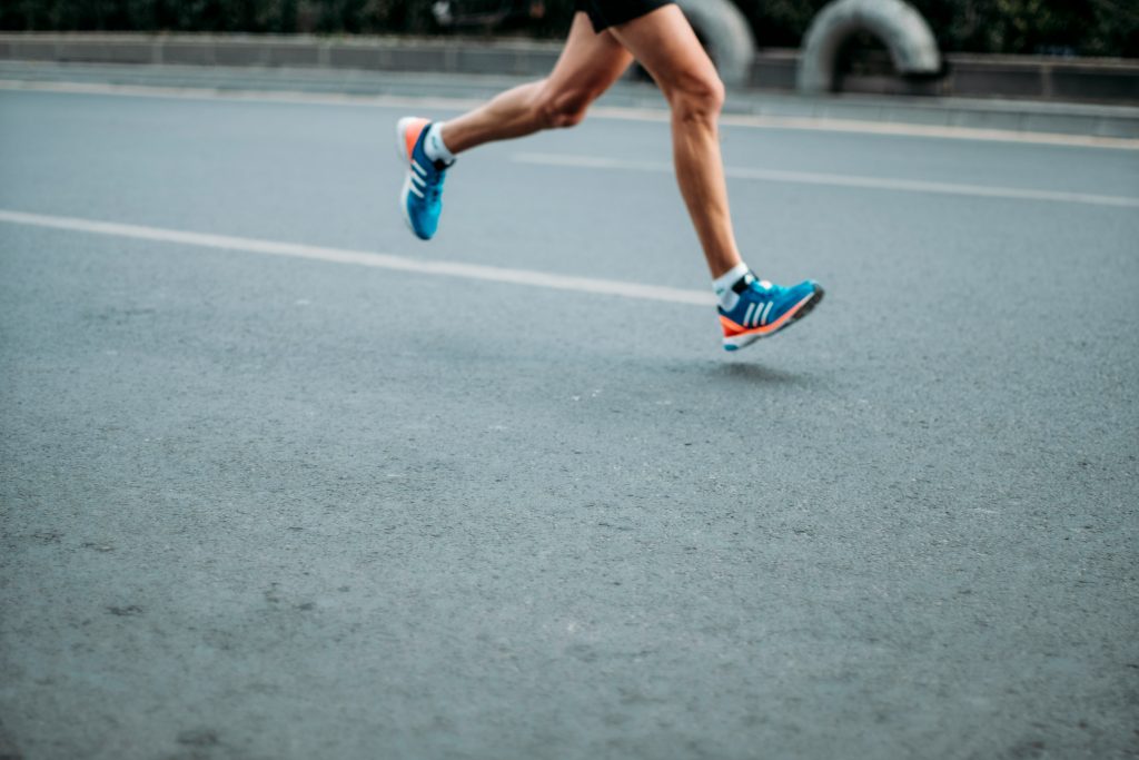 a marathon runner