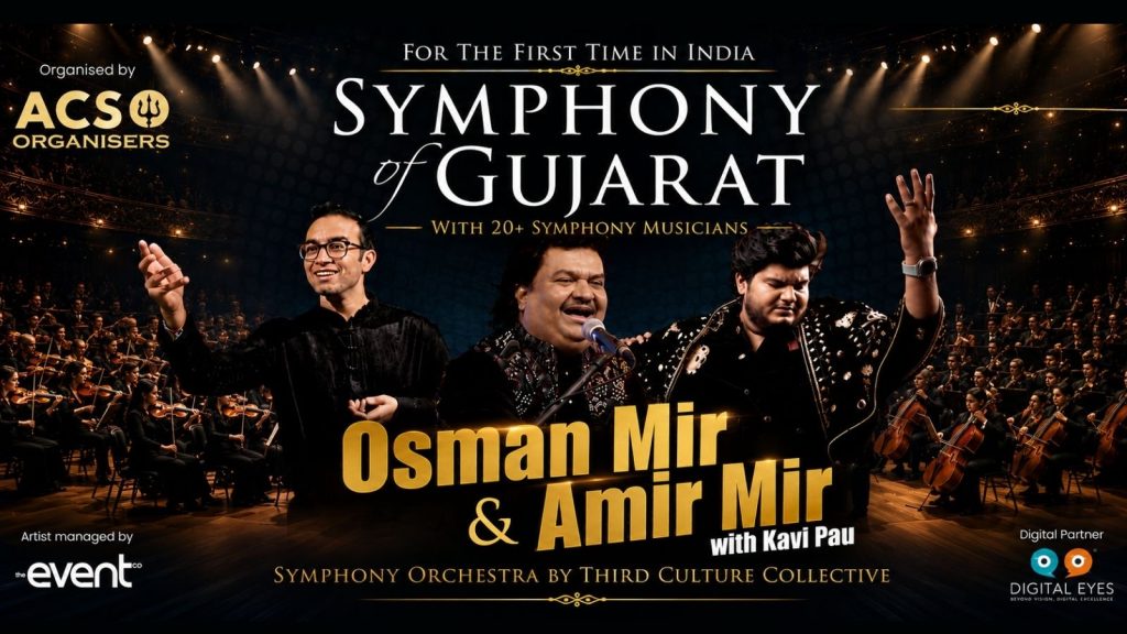 Symphony of Gujarat with Osman Mir, Amir Mir and Kavi Pau