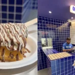 Viral Ferrero Rocher waffle at Waffle Binge in Bandra West