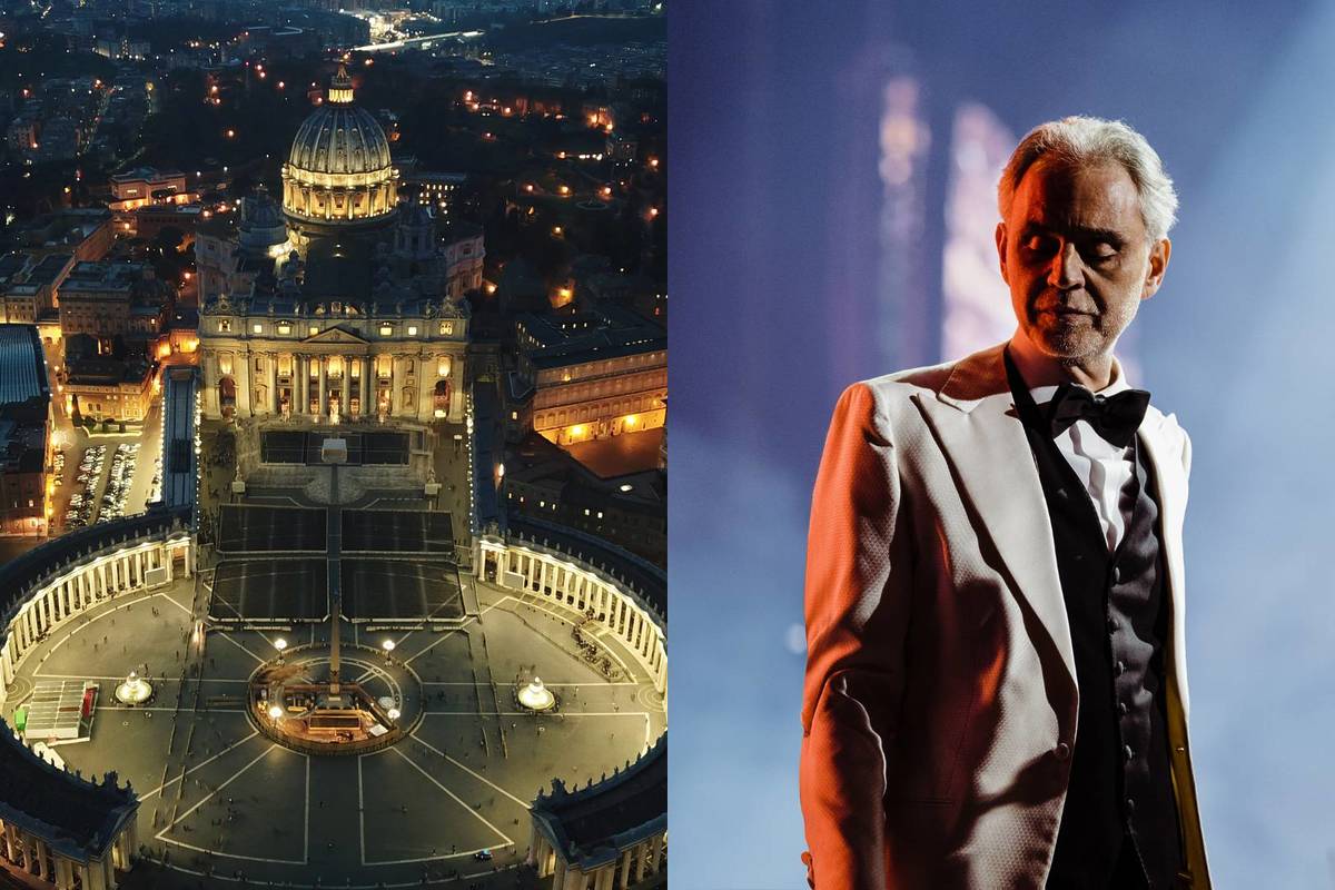 Pharrell Williams, John Legend, Karol G e Andrea Bocelli in Vaticano: il primo concerto pubblico in Piazza San Pietro che è entrato nella storia