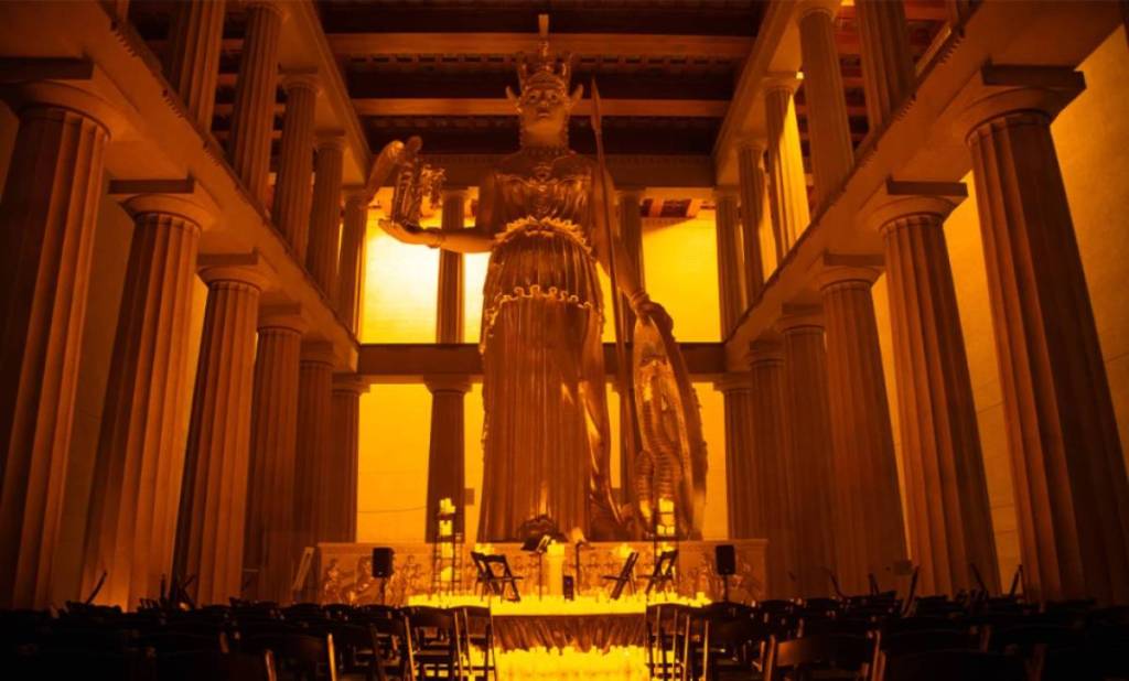A Candlelight concert at The Pantheon in Nashville