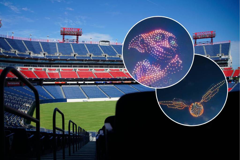 For a couple nights only, a drone show will celebrate 25 years of the Harry Potter™ film saga at Nissan Stadium — here’s how to get tickets