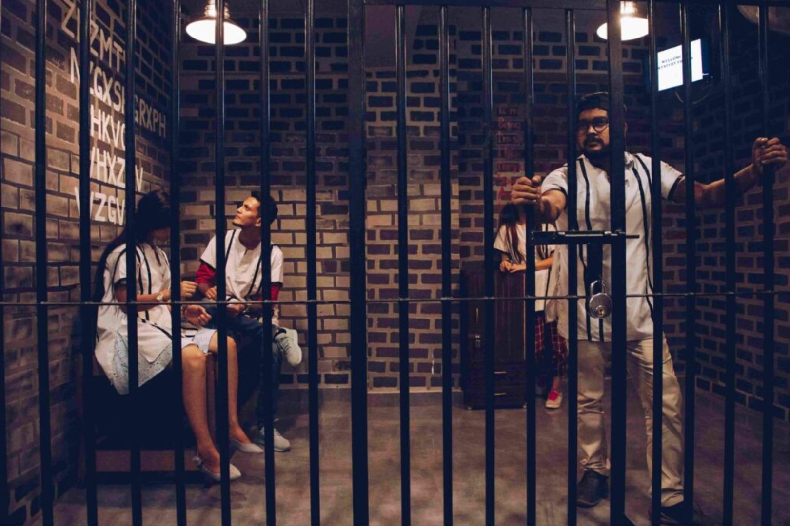 One of Mystery Room's escape rooms themed as a jail cell, best birthday ideas in New Delhi
