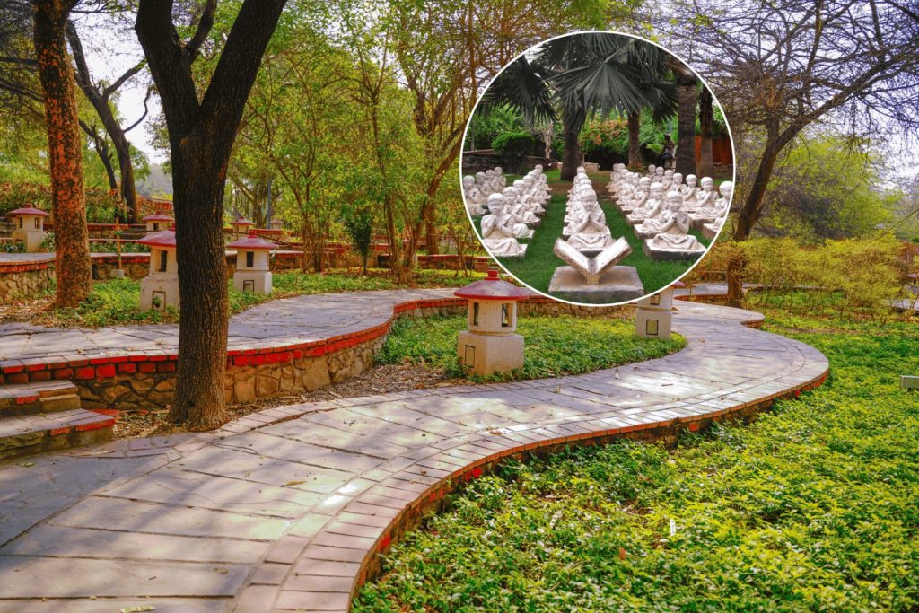 Garden of five senses in Delhi