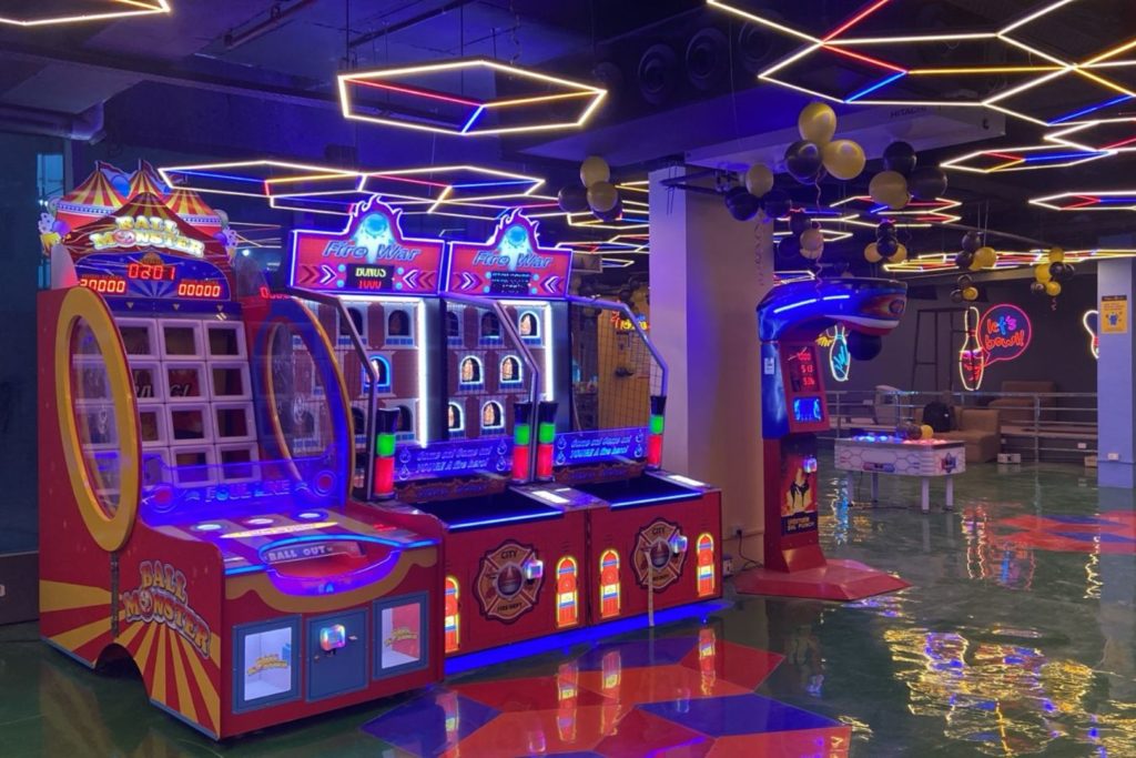 Masti Zone's variety of arcade games