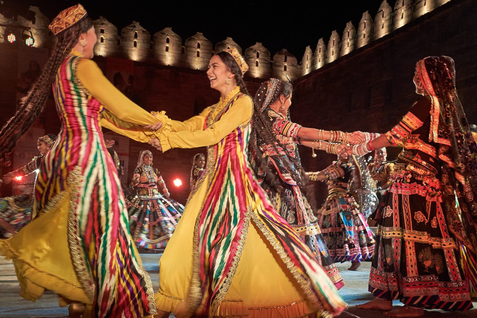 Dancers at Jodhpur's sacred spirit festival