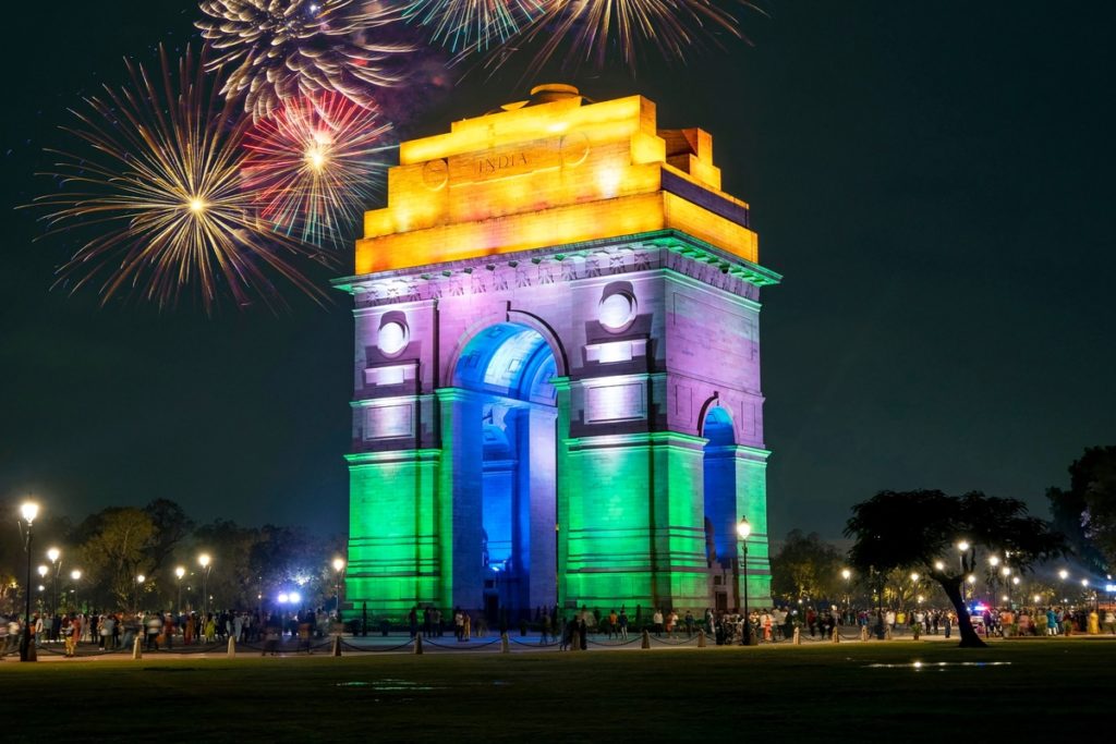 India Gate New Year's Eve
