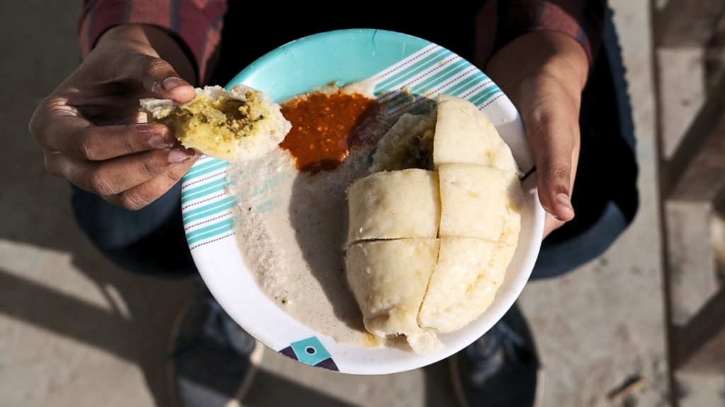 Sidhu - a local bread in Jibhi