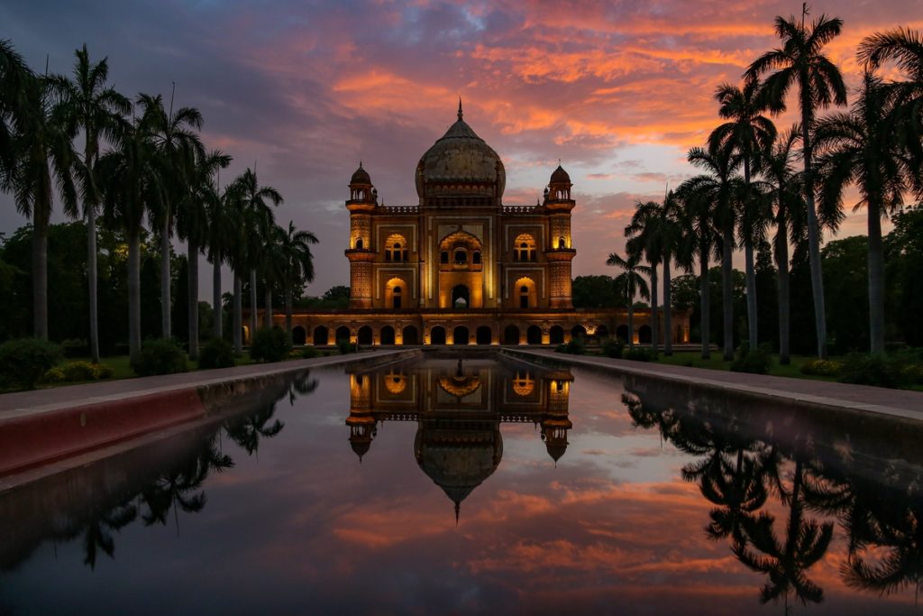 Sunset at Safdarjung Tomb