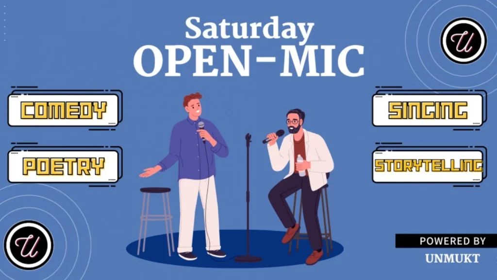 unmukt Studio open mic