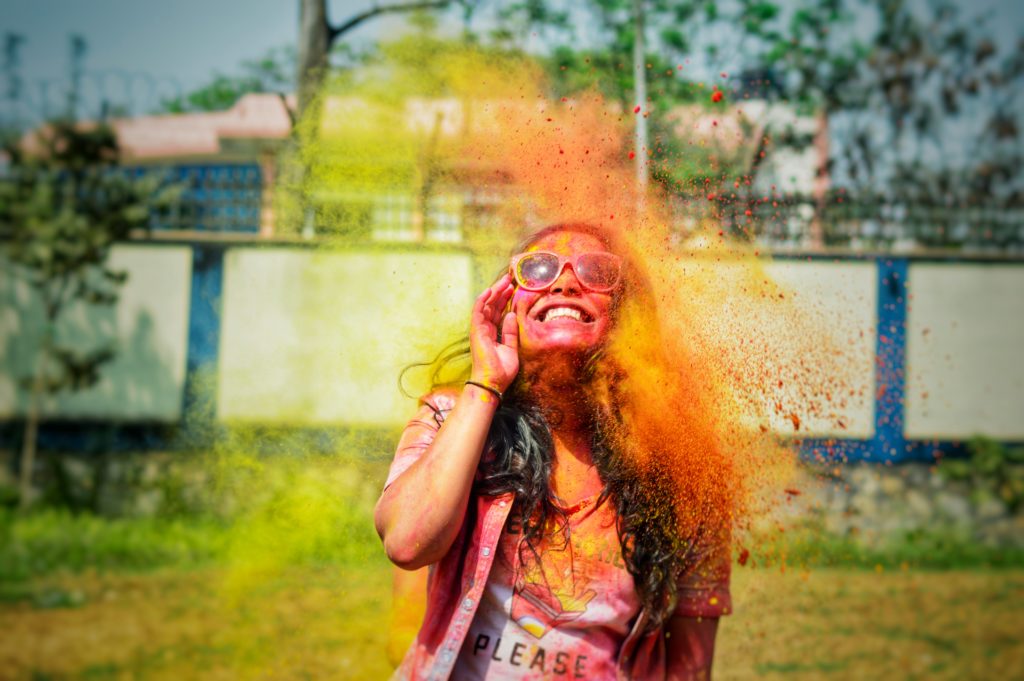 woman friendly holi