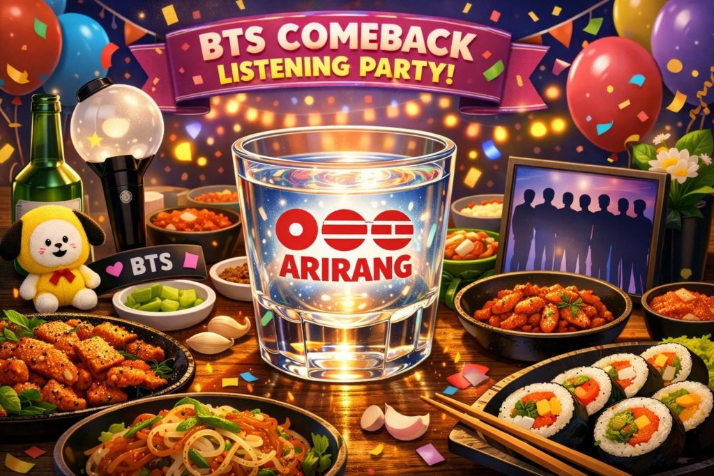 BTS ARIRANG Listening Party