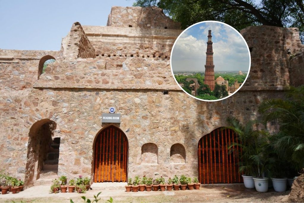Reading Room in Mehrauli Archeological Park