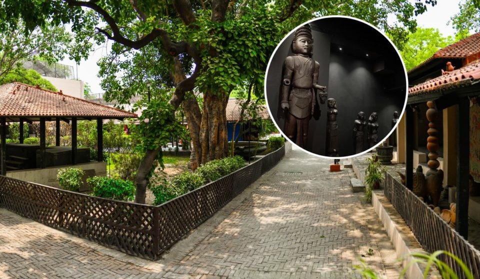 This free living museum in Delhi showcases 30,000 rare  traditional artefacts acquired from across India – and pottery workshops for ₹ 50/-
