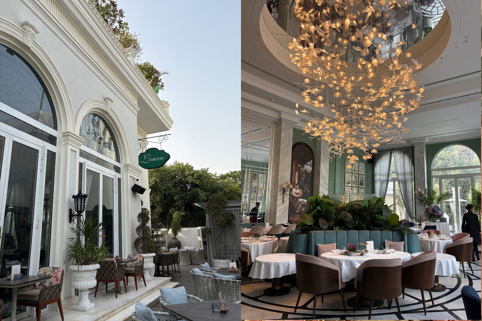 This gorgeous new afternoon tea is a slice straight out of Europe: here's the prettiest new chandelier in Lutyen's Delhi