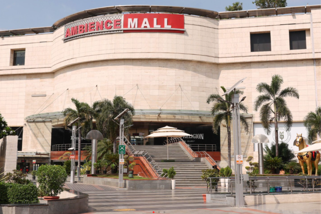 Ambience Mall, one of the best shopping venues in Vasant Kunj