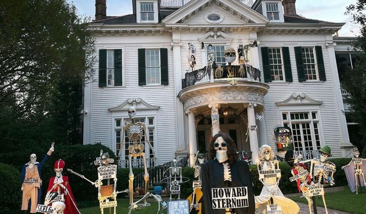 The Skeleton House Is Back This Year On St. Charles Avenue