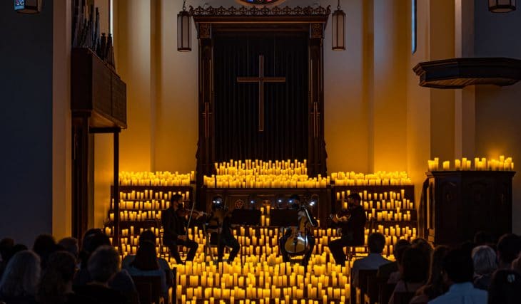Thousands of flickering candles are turning New Orleans’ legendary local venues into intimate concert spaces — Here are the top tributes, from Coldplay to Taylor Swift