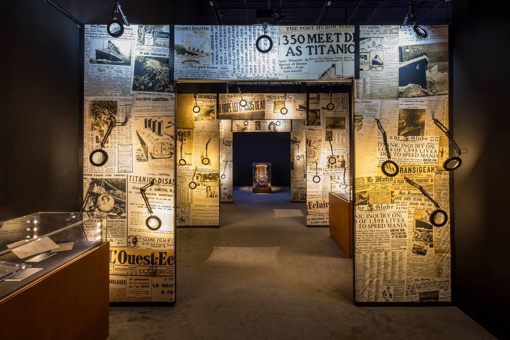 Installations at Titanic: An Immersive Voyage