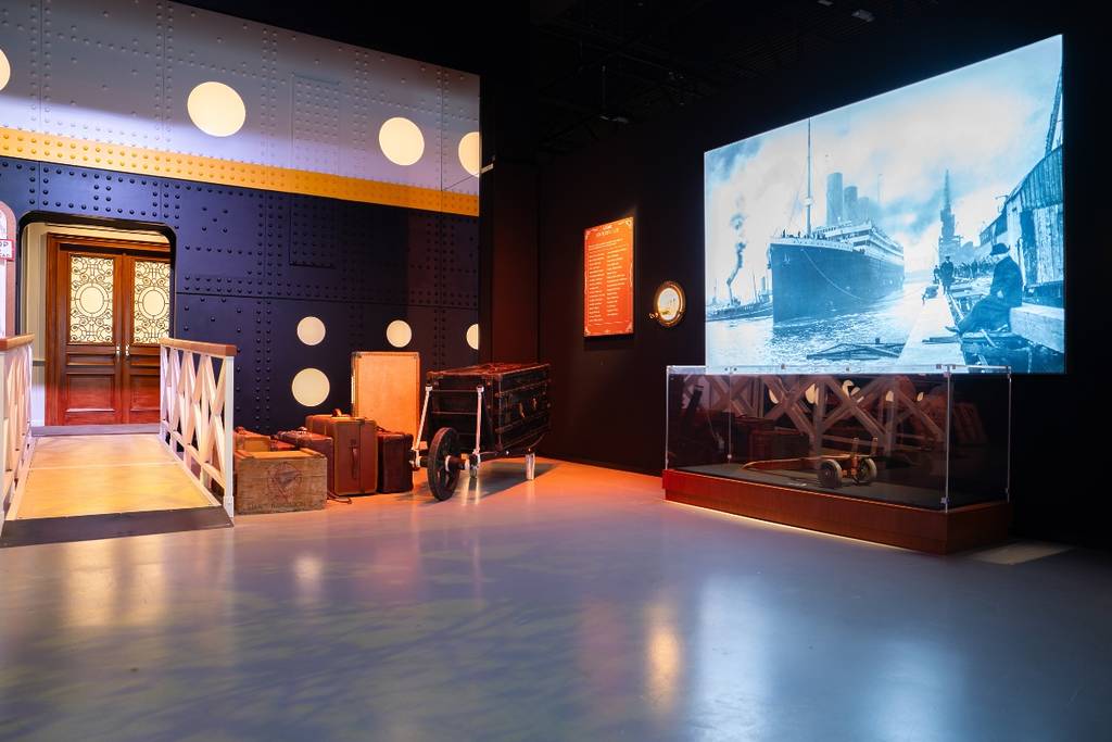 Installations at Titanic: An Immersive Voyage