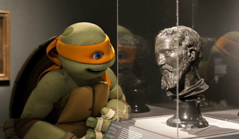 Ninja Turtle Makes MET Appearance for an Exhibition on his Namesake