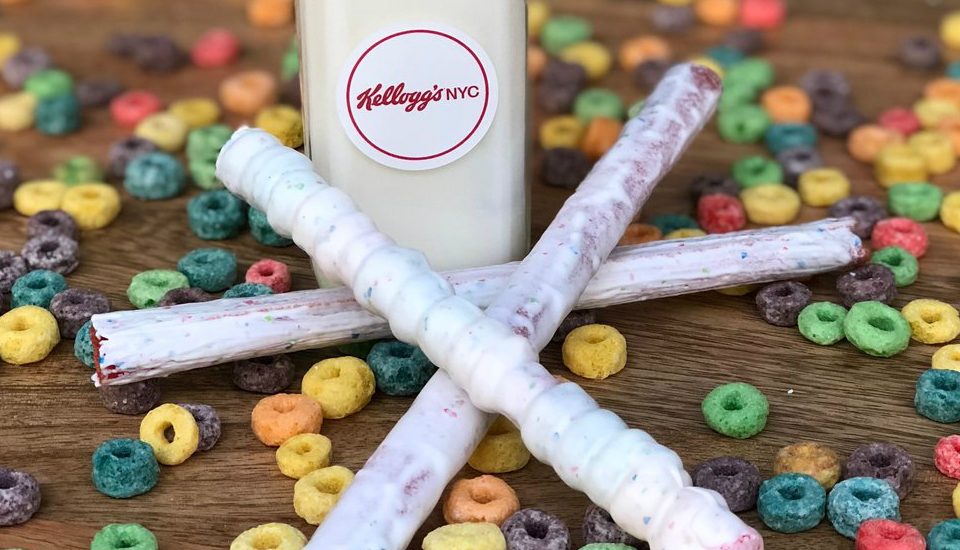 Kellogg’s Will Bring Back Froot Loops Cereal Straws Next Week in NYC