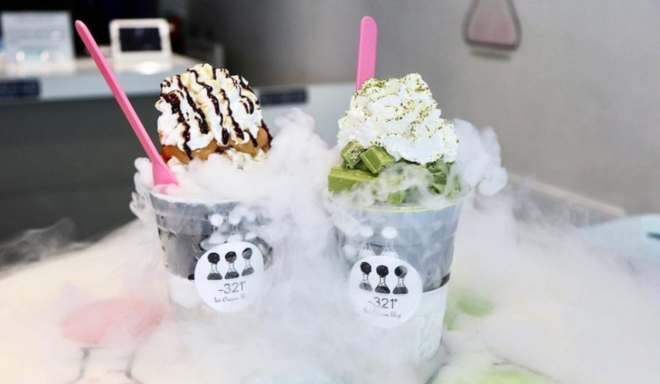 Enjoy The Last Weeks Of Summer With An Ice Cream From The Shop That Uses A Liquid Nitrogen Recipe