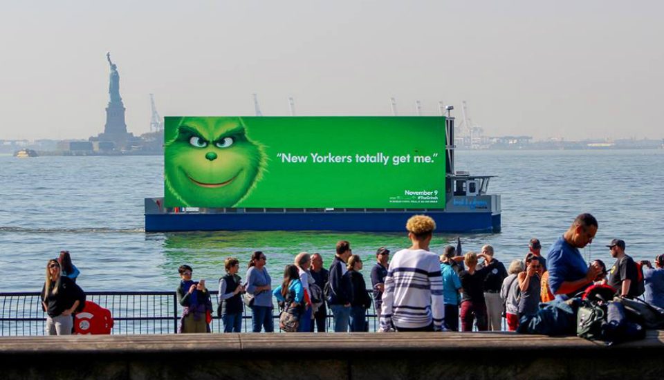 Floating Digital Billboards Are Now Banned From New York Waterways