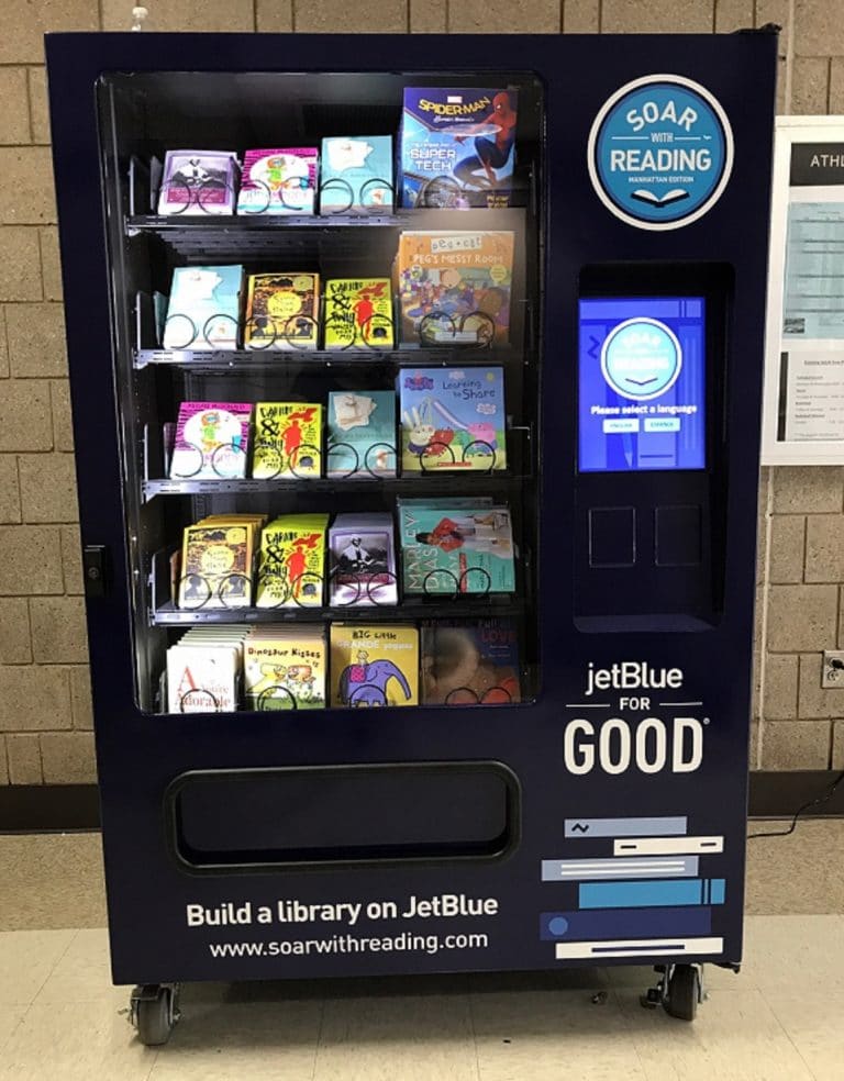 Free Book Vending Machines Are Coming To All Five Boroughs Of NYC
