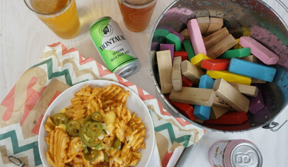 This Midtown Beer Hall Is Delivering Board Games & Toilet Paper Along With Your Food