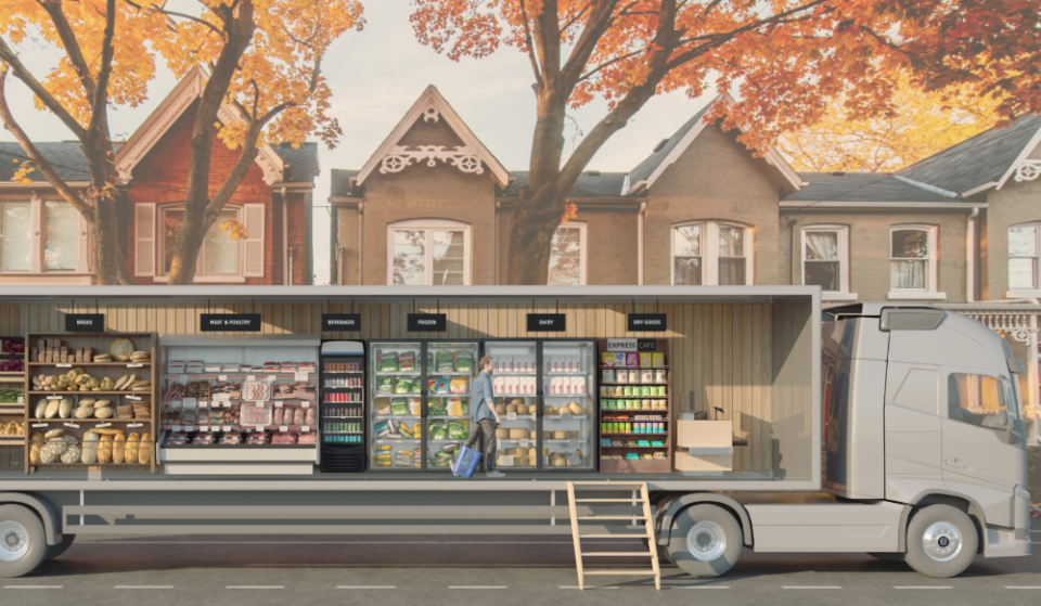 The First-Ever Mobile Grocery Store Is Here, & It May Solve All Our Shopping Problems