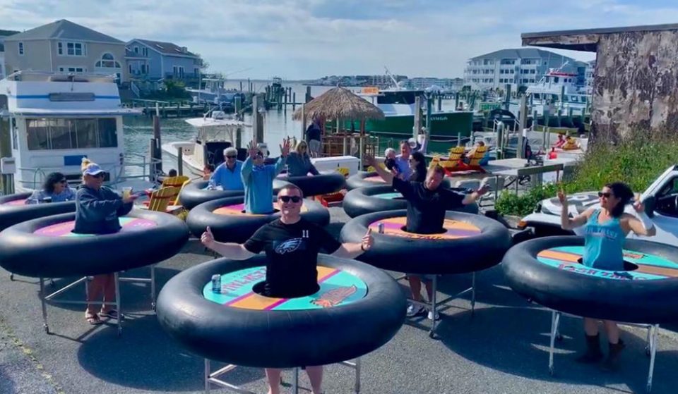 This East Coast Restaurant Is Using Genius ‘Bumper Tables’ For Socially Distant Dining