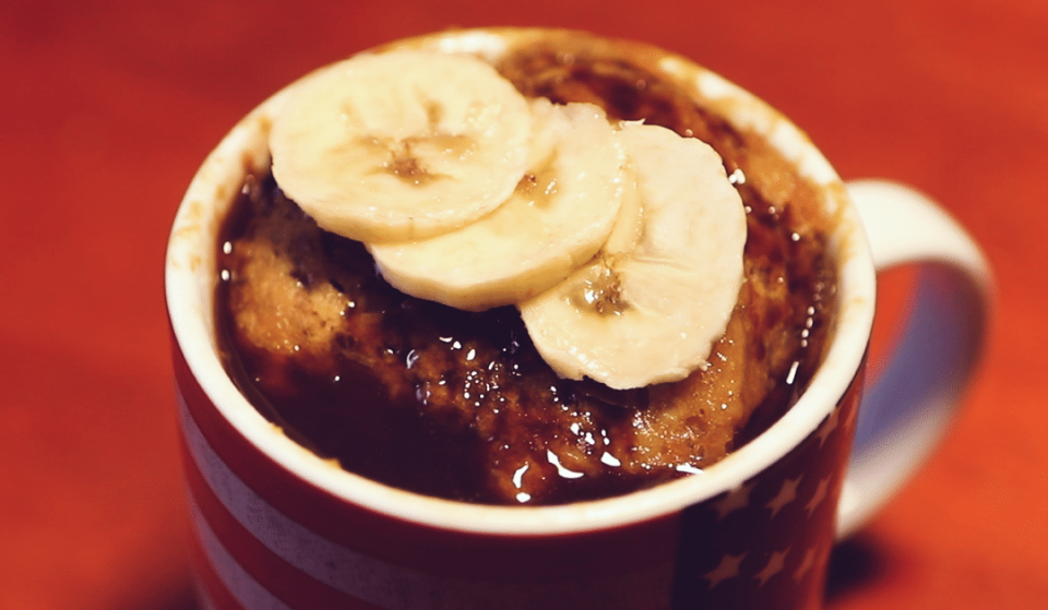 How To Make A Perfect Banana Mug Cake In Less Than 5 Minutes