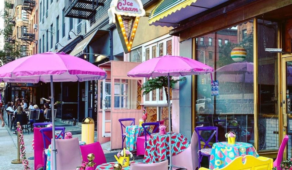 This UES Shoppe Has Turned Into An Adorable Outdoor Ice Cream Parlor • The UES