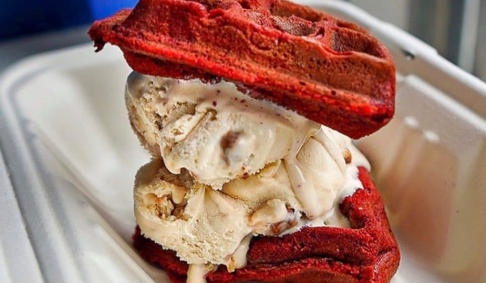 This NYC Shop Makes Waffle Ice Cream Sandwiches In The Most Incredible Flavors