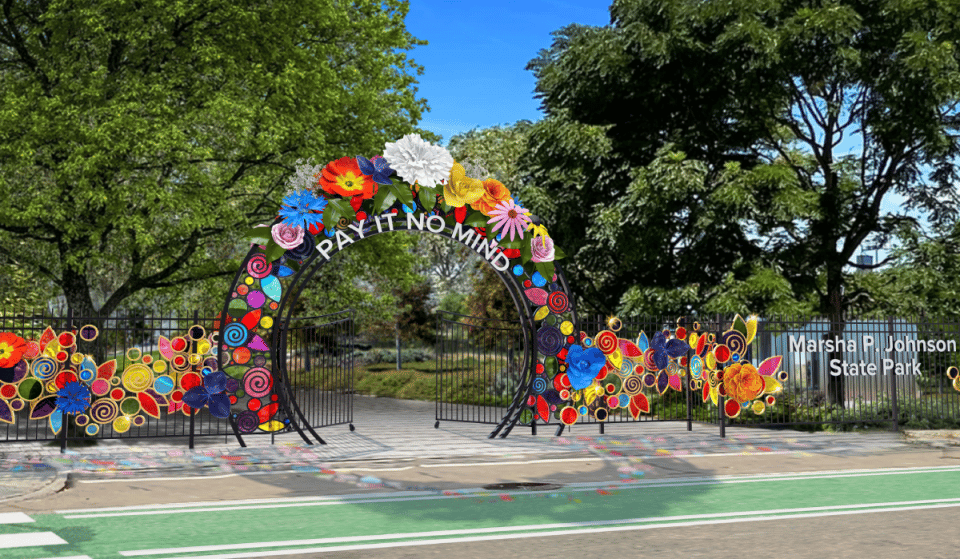 Renderings Of A Colorful New Gateway To Marsha P. Johnson State Park Were Just Revealed