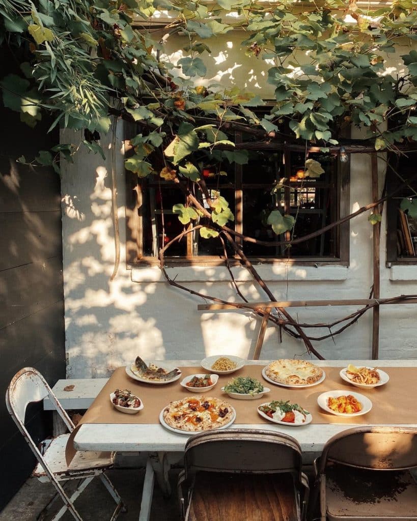 Illustration of Nyc Restaurants With Outdoor Zen Gardens