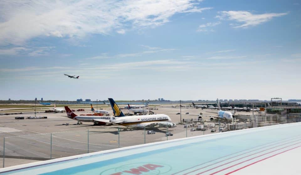 The Ultimate Surf Vibes Are Coming To This Rooftop Infinity Pool Overlooking The JFK Runway