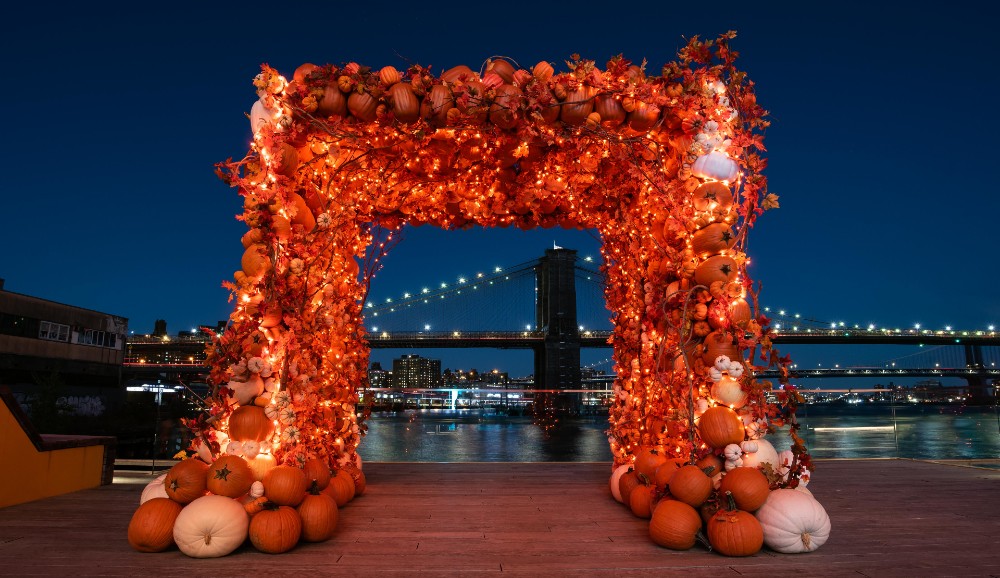 South Street Seaport's Amazingly OverTheTop Pumpkin Arch Is Back For