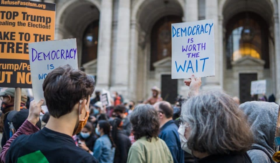 The Most Powerful Photos From Last Night’s ‘Count The Vote’ March In NYC