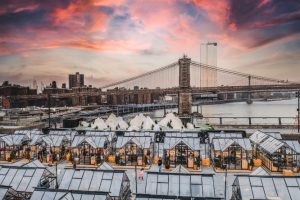 Pier 17's Cozy Winter Cabins Are Back For The Season With Unbelievable